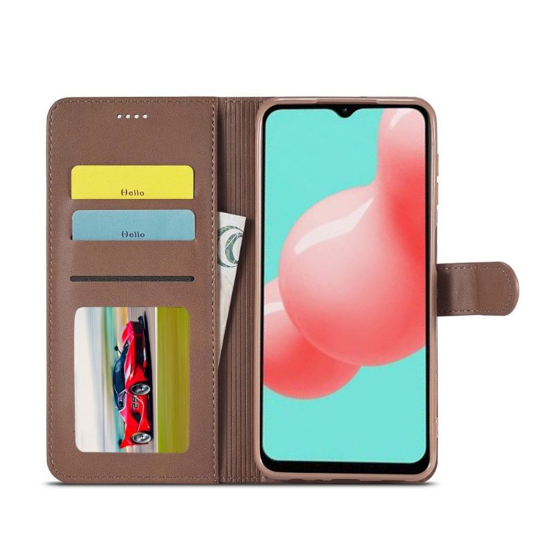 Kuoret Samsung Galaxy A32 5G Kotelot Flip Leather Effect Lc.imeeke