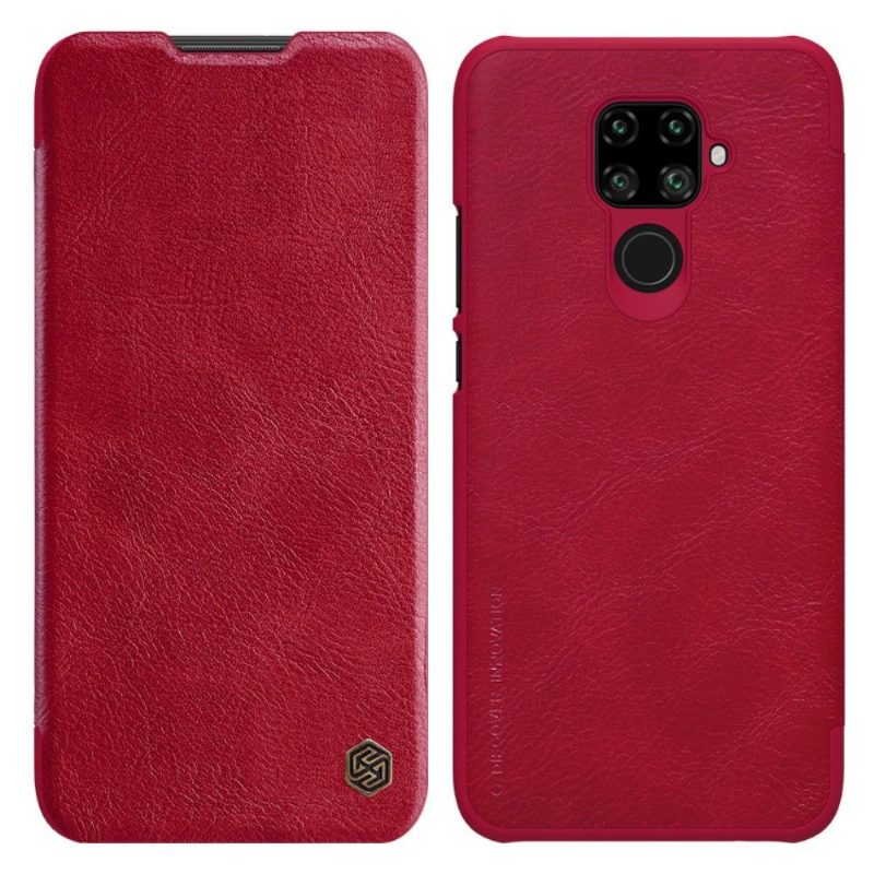 Flip Case Huawei Mate 30 Lite Hemming Nillkin Qin Keinonahkaa