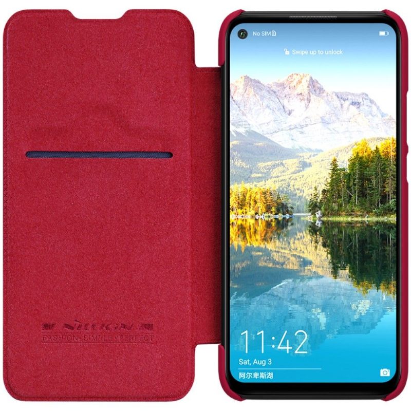 Flip Case Huawei Mate 30 Lite Hemming Nillkin Qin Keinonahkaa