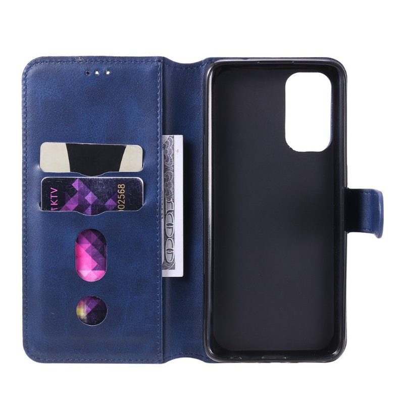 Flip Case Oppo Find X3 Lite Hemming Louise Nahkaefekti