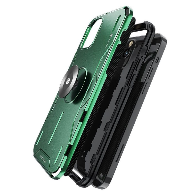 Case iPhone 12 / 12 Pro Metallirengas