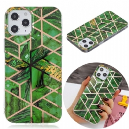 Case iPhone 12 / 12 Pro Murtumaton Puhelinkuoret Emerald Geometry