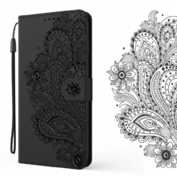 Flip Case iPhone 12 / 12 Pro Hemming Lena Paisley