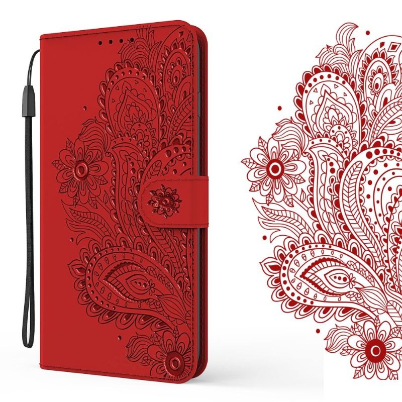 Flip Case iPhone 12 / 12 Pro Hemming Lena Paisley