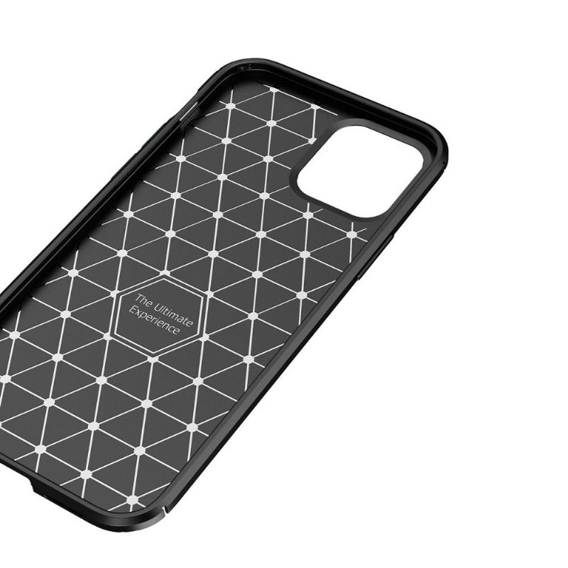 Kuori iPhone 12 / 12 Pro Style Carbon Fiber