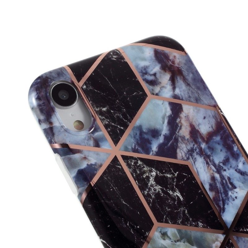 Case iPhone XR Murtumaton Puhelinkuoret Geometrinen Marmori