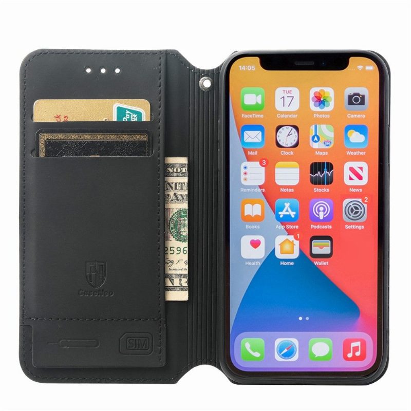 Flip Case iPhone XR Hemming Värikäs Kilpikonnatyyli