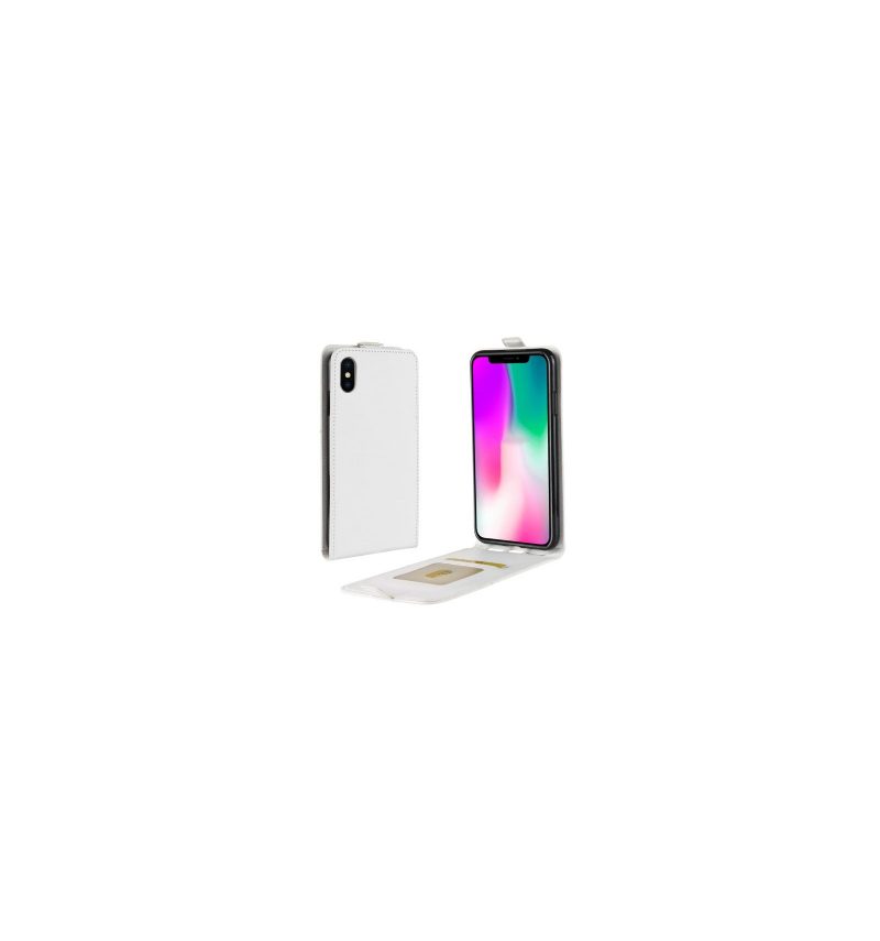 Kotelot iPhone XR Alkuperäinen Keinonahka Pystysuora