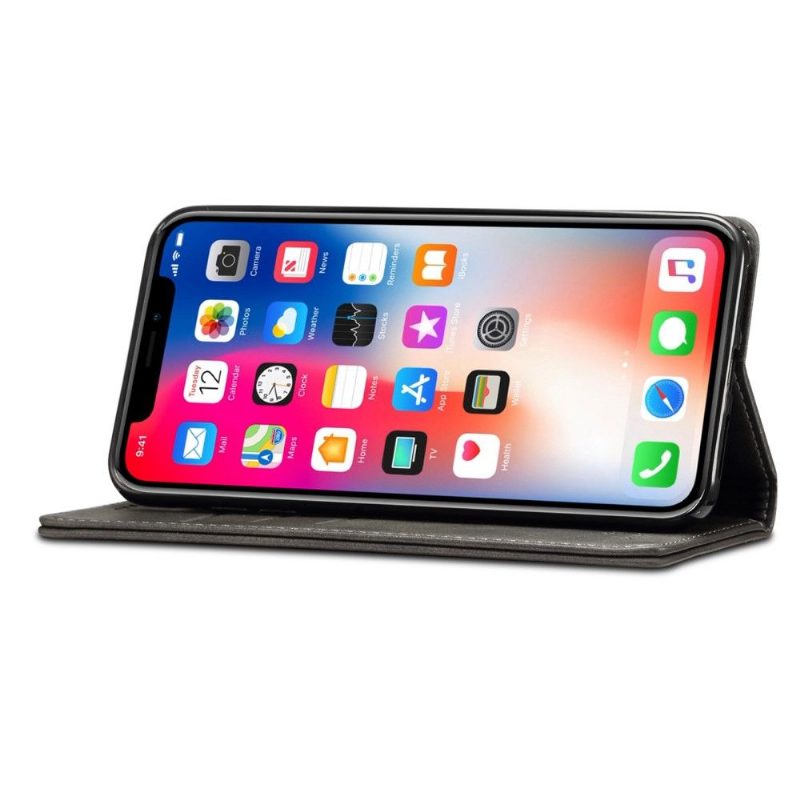 Kotelot iPhone XR Flip Style -nahkaa