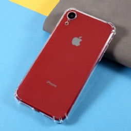 Kuori iPhone XR Läpinäkyvät Vahvistetut Kulmat