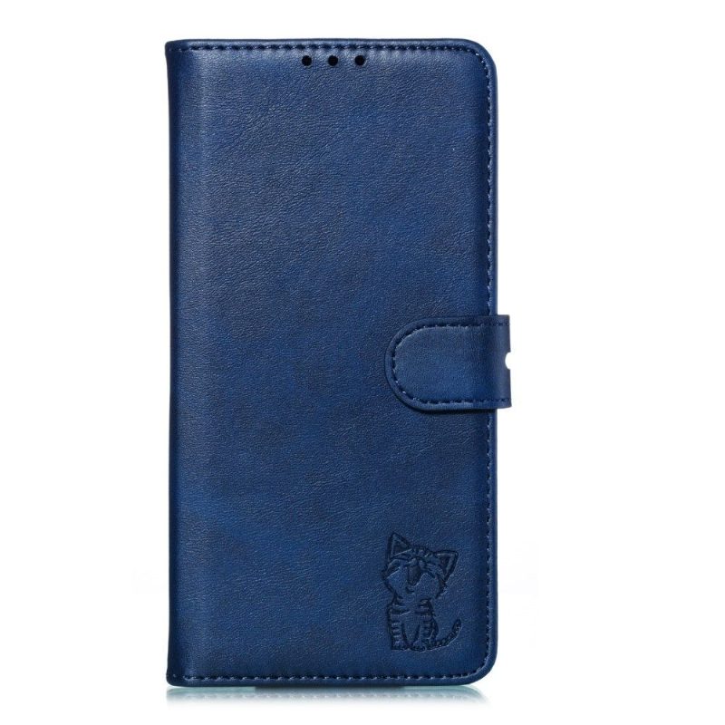 Kotelot Huawei Mate 30 Pro Matte Leather Effect Kitten