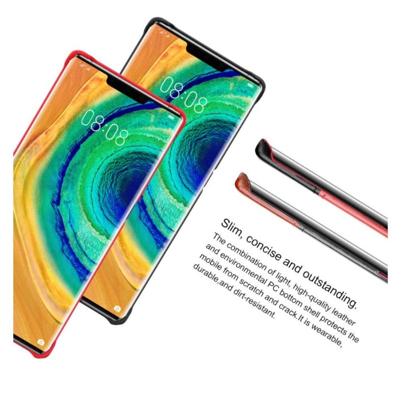 Kuori Huawei Mate 30 Pro Imak Keinonahkaa