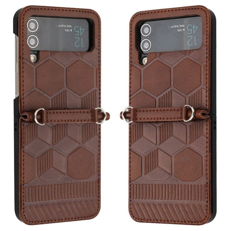 Case Samsung Galaxy Z Flip 4 Kotelot Flip Jalkapallopallon Suunnittelu