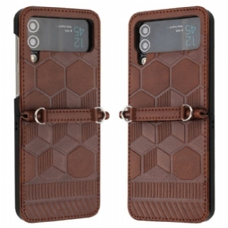 Case Samsung Galaxy Z Flip 4 Kotelot Flip Jalkapallopallon Suunnittelu