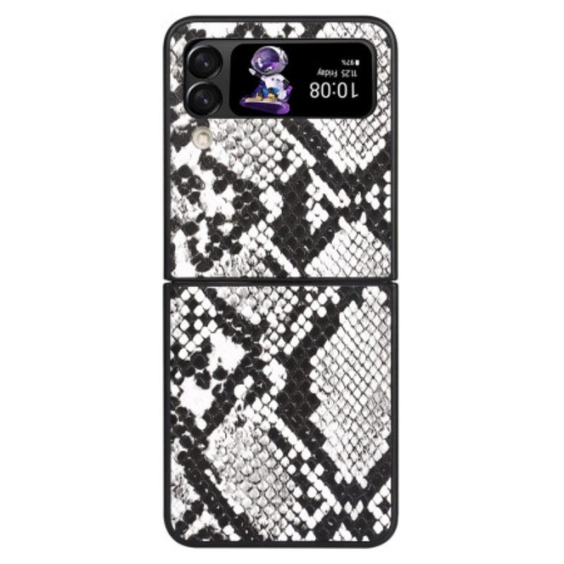 Case Samsung Galaxy Z Flip 4 Kotelot Flip Snake Skin Effect