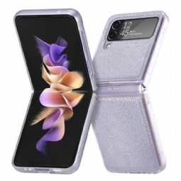 Kuori Samsung Galaxy Z Flip 4 Kotelot Flip Snake Style Kirkkaalla Silikonilla