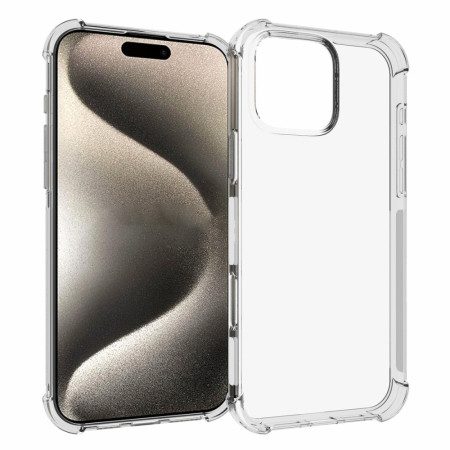 Case iPhone 16 Pro Max Puhelinkuoret Vahvistettu Läpinäkyvä