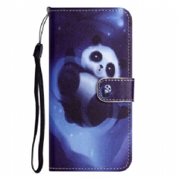 Kotelot iPhone 16 Pro Max Space Panda Strap