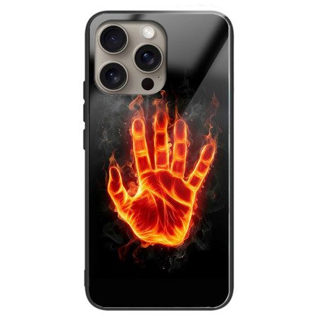 Kuori iPhone 16 Pro Max Fire Palm Karkaistu Lasi