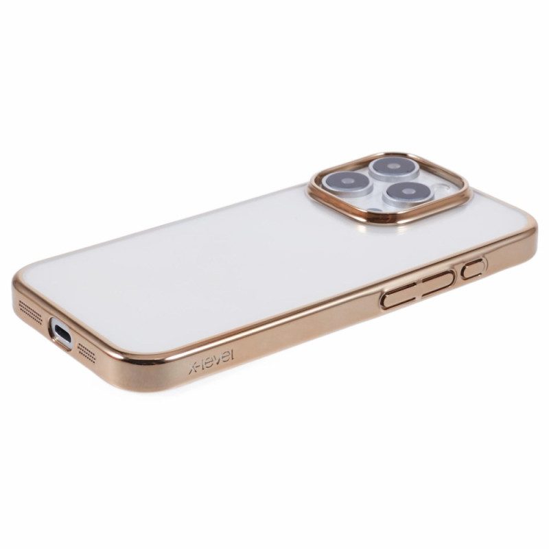 Kuori iPhone 16 Pro Max Metal Effect Edge X-level