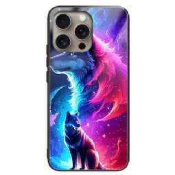 Kuori iPhone 16 Pro Max Starry Wolf Karkaistu Lasi