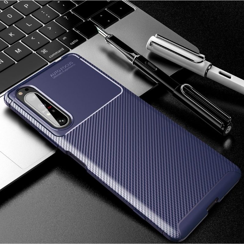 Case Sony Xperia 1 II Murtumaton Puhelinkuoret Karbon Classy