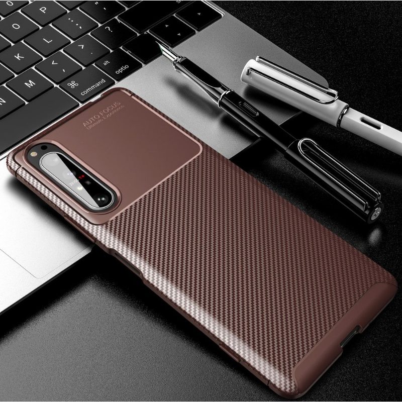 Case Sony Xperia 1 II Murtumaton Puhelinkuoret Karbon Classy