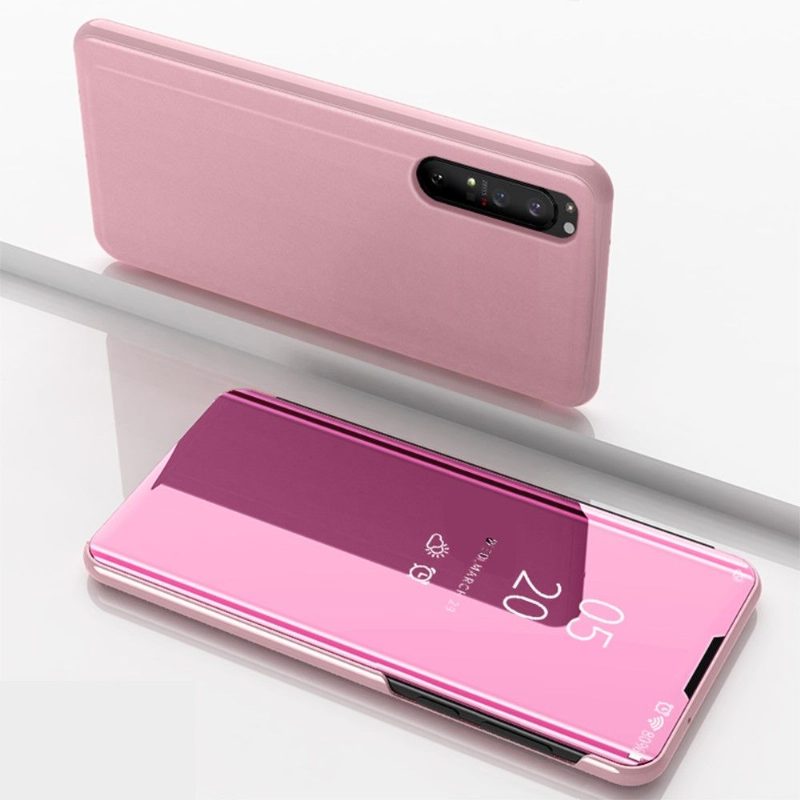 Case Sony Xperia 1 II Murtumaton Puhelinkuoret Kotelot Flip Peilitehoste