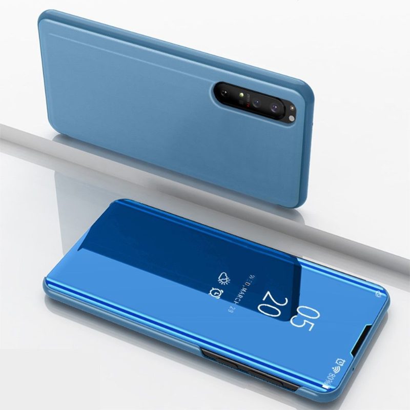 Case Sony Xperia 1 II Murtumaton Puhelinkuoret Kotelot Flip Peilitehoste