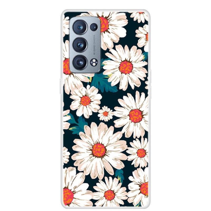 Case Oppo Reno 6 Pro 5G Daisies