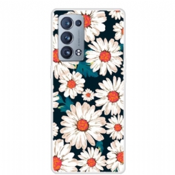 Case Oppo Reno 6 Pro 5G Daisies