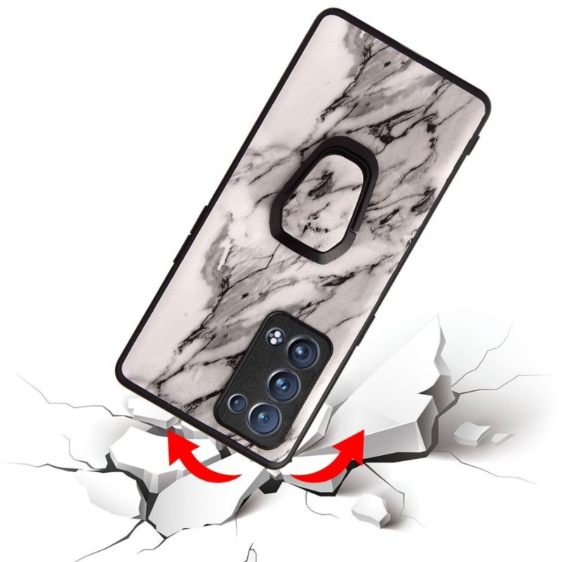 Case Oppo Reno 6 Pro 5G Murtumaton Puhelinkuoret Marble-tukitoiminto