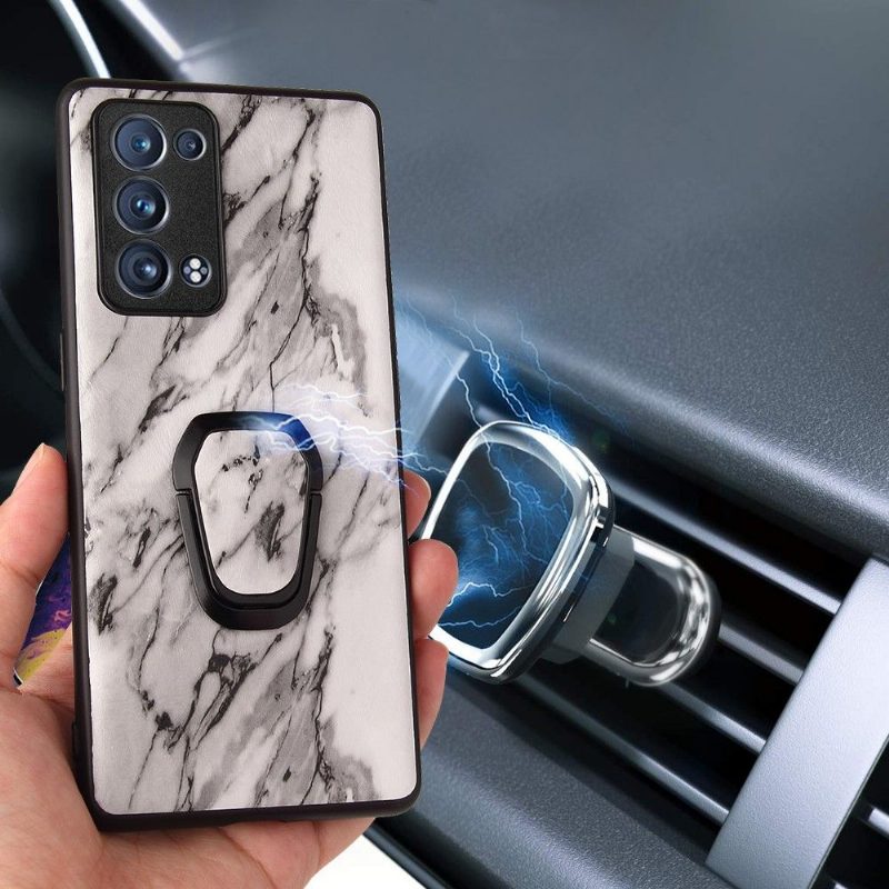 Case Oppo Reno 6 Pro 5G Murtumaton Puhelinkuoret Marble-tukitoiminto