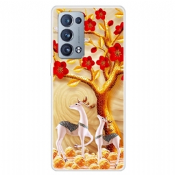 Case Oppo Reno 6 Pro 5G Murtumaton Puhelinkuoret Sika Deer