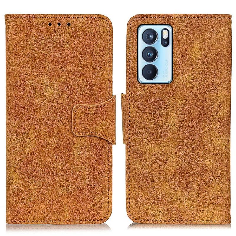 Kuoret Oppo Reno 6 Pro 5G Edouard Faux Leather Vintage