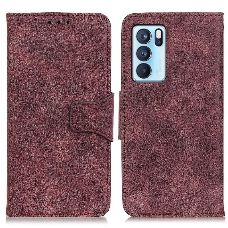 Kuoret Oppo Reno 6 Pro 5G Edouard Faux Leather Vintage