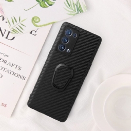 Kuori Oppo Reno 6 Pro 5G Hemming Carbon Fiber -tukitoiminto