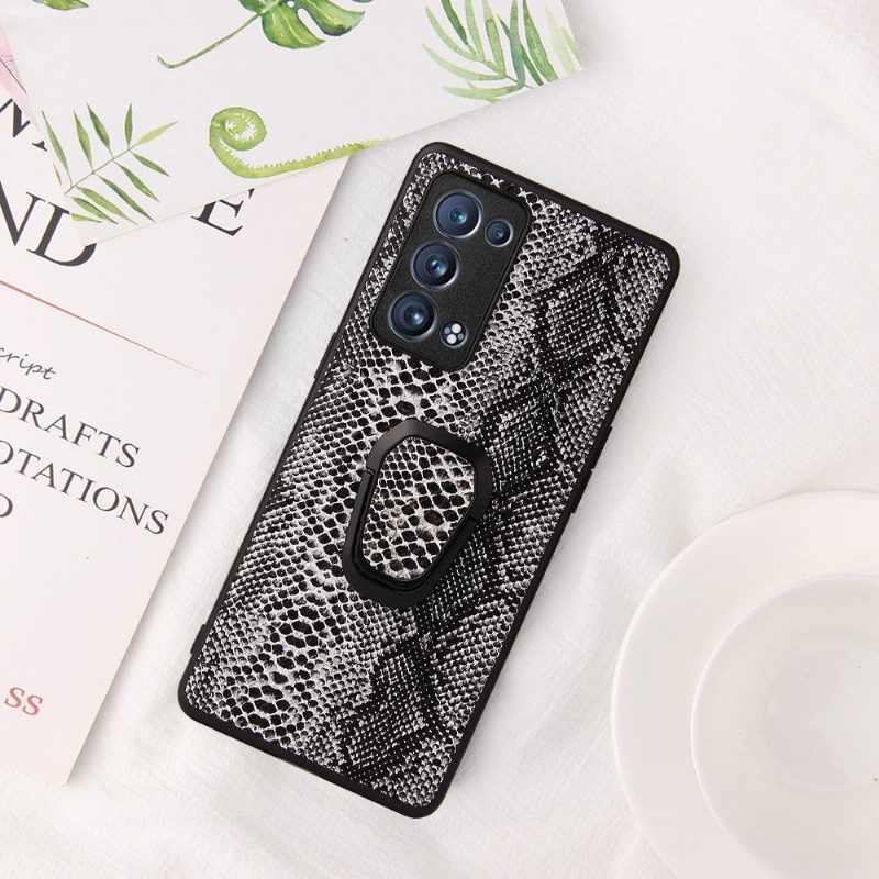 Kuori Oppo Reno 6 Pro 5G Hemming Snake Effect -tukitoiminto