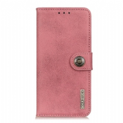 Flip Case Xiaomi Redmi Note 10 5G Khazneh Retro Halkaistu Keinonahka