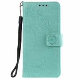 Nahkakotelo Xiaomi Redmi Note 10 5G Auringon Mandala