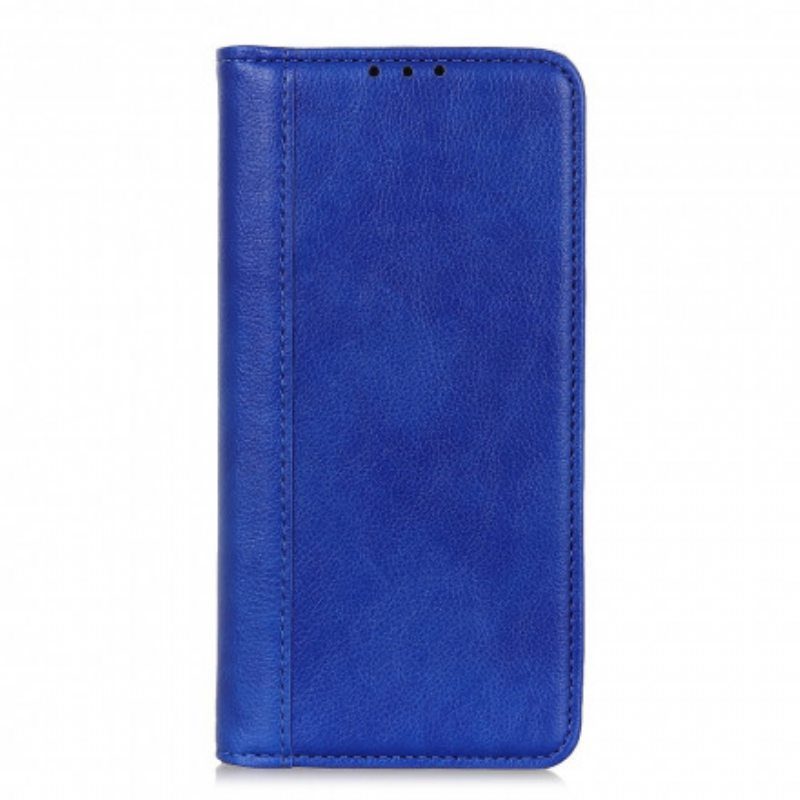 Puhelinkuoret Xiaomi Redmi Note 10 5G Kotelot Flip Litchi Split Leather -versio