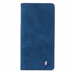 Puhelinkuoret Xiaomi Redmi Note 10 5G Kotelot Flip Tricolor Nahkatyyli