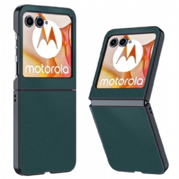 Kuori Motorola Razr 50 Erittäin Ohut Nahkaefekti