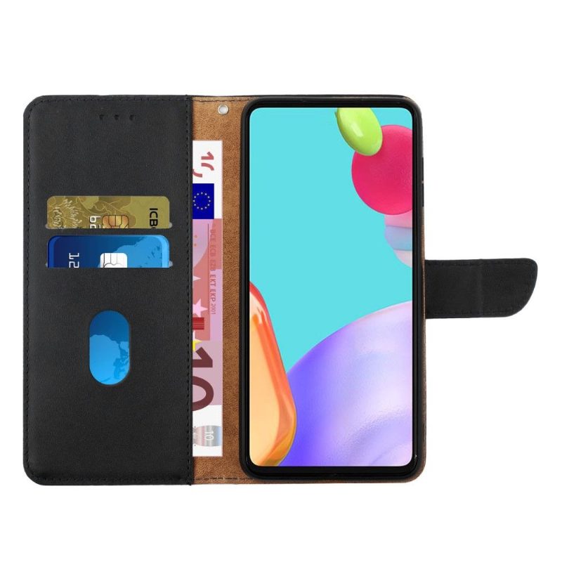 Flip Case Huawei P40 Pro Hemming Smooth Touch -nahka