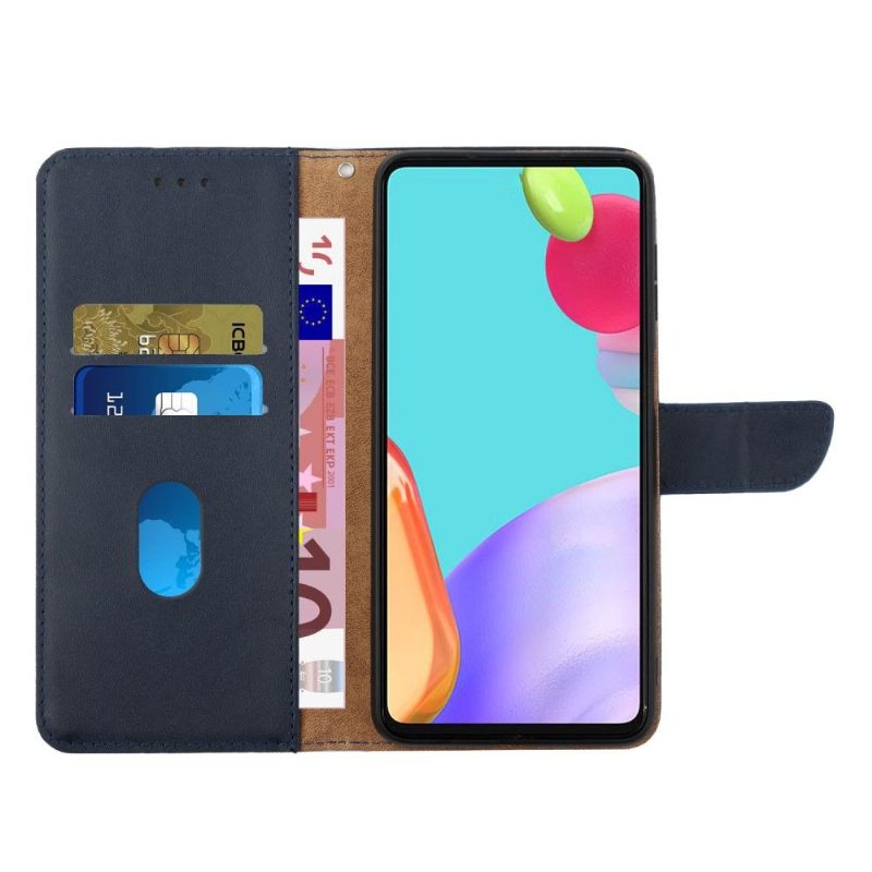 Flip Case Huawei P40 Pro Hemming Smooth Touch -nahka