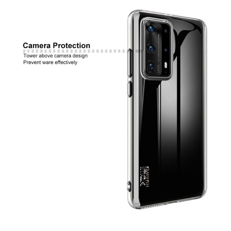 Kuori Huawei P40 Pro Imak Läpinäkyvässä Geelissä