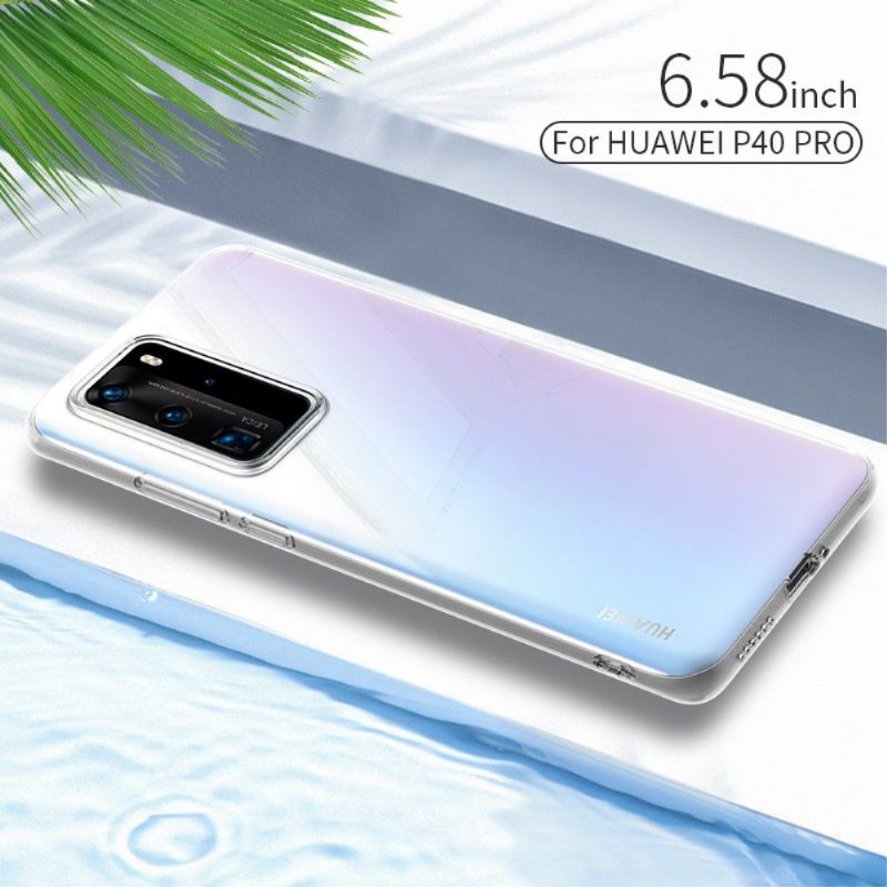 Kuori Huawei P40 Pro X-tason Läpinäkyvä