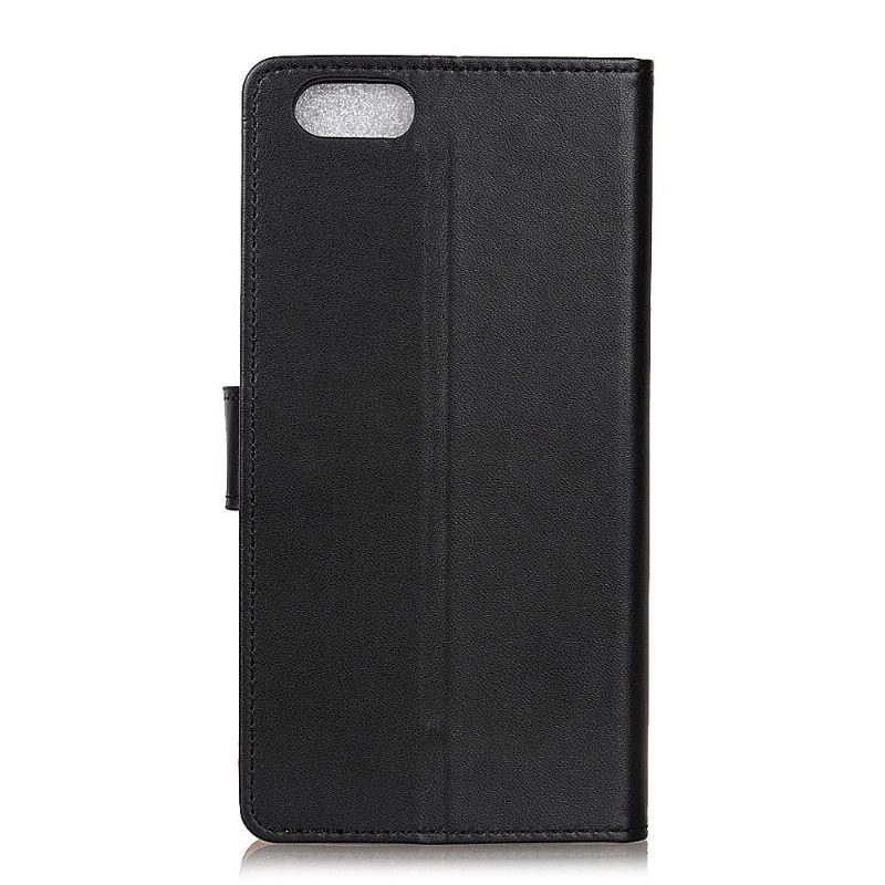 Kuoret iPhone 7 / 8 / SE (2020) Basic Faux Leather - Musta