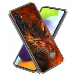 Kuori Samsung Galaxy A16 5g Fire Tiger Silikoni Suojakuori