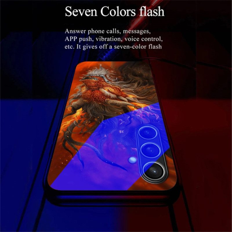 Kuori Samsung Galaxy A16 5g Kutsu Flash-sarjan Red Fire Dragon